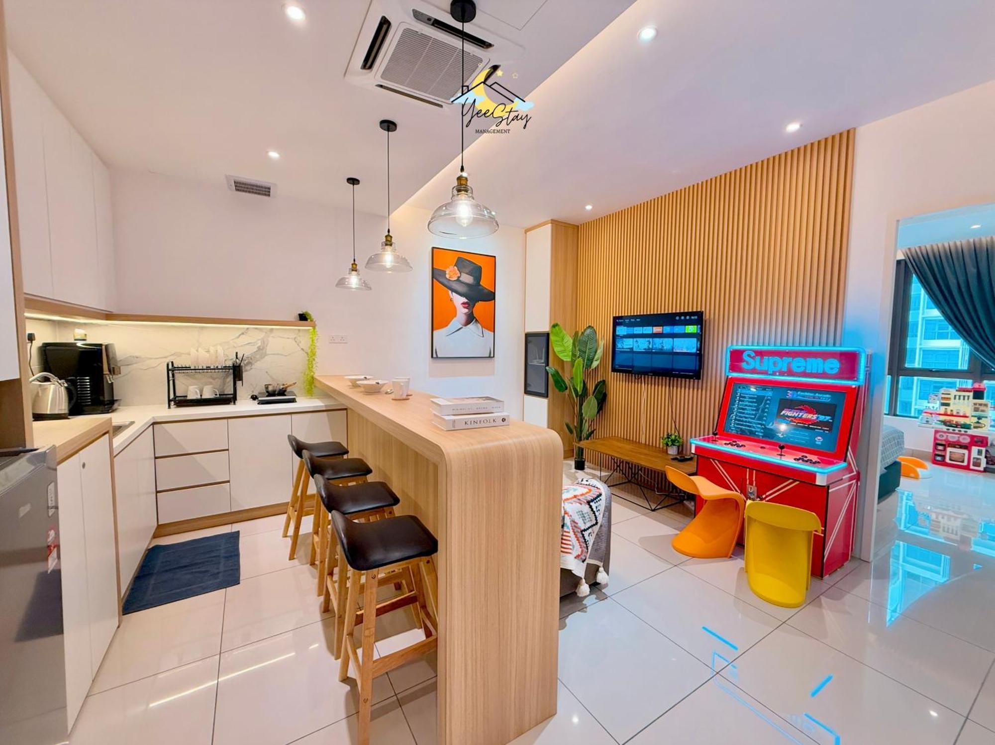 Seaview Poolview Cityview Baliresidence Video Game 5Minjonker Malacca Buitenkant foto